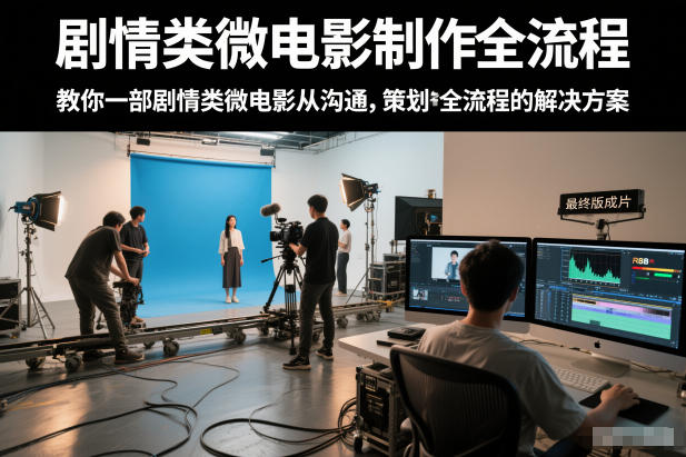 剧情类微电影制作全流程，教你一部剧情类微电影从沟通，策划到拍摄制作全流程的解决方案-灵感工坊云网创
