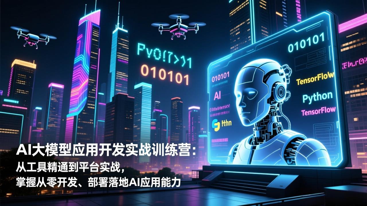AI大模型应用开发实战训练营：从工具精通到平台实战，掌握从零开发、部署落地AI应用能力-灵感工坊云网创